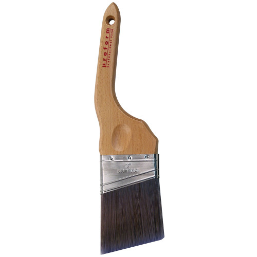 3" Proform P3.0AS ProErgo Angled Cut Sash Paint Brush, Ergonomic Handle