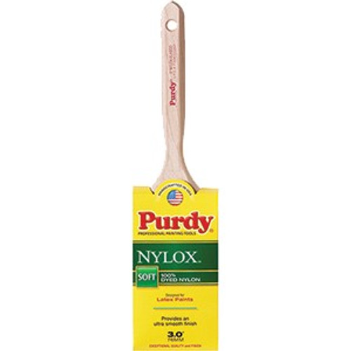 3" Purdy 144100230 Nylox Elasco Flat Sash Paint Brush, Tynex Nylon
