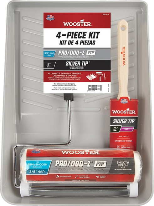 Wooster R915-9 Pro/Doo-Z FTP Silver Tip Kit