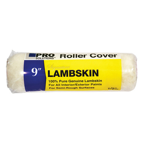 9" x 1/2" Nap Pro Solutions 30025 Signature, Lambskin Roller Cover