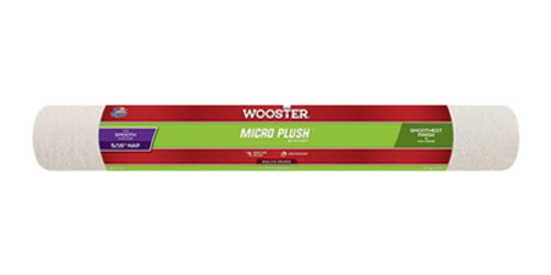 Wooster R235 18" x 5/16" Nap Micro Plush Roller Cover