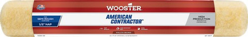 Wooster R363 18" x 1/2" Nap American Contractor Roller Cover