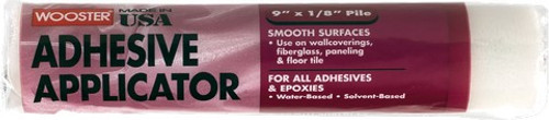 Wooster R245 9" x 1/8" Nap Adhesive Applicator Roller Cover