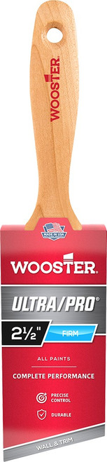 Wooster 4177 2-1/2" Ultra/Pro Lindbeck Sable Firm Angle Varnish Brush