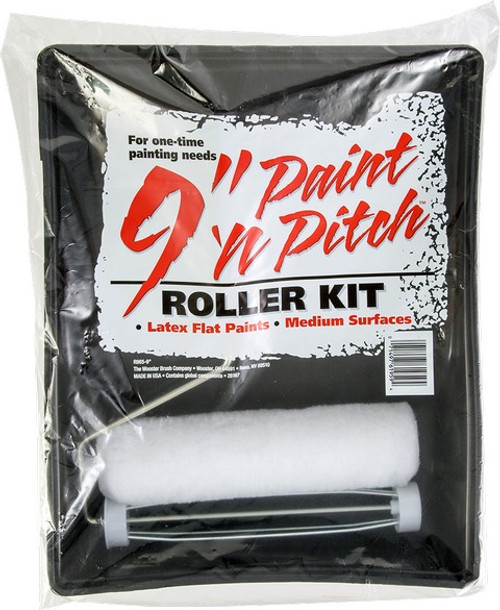 Wooster R965 9" Paint N Pitch Roller Kit (3pc)