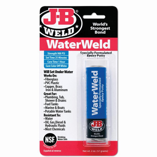 2 Oz J-B Weld 8277 WaterWeld Epoxy Adhesive
