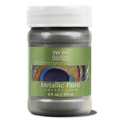 Modern Masters ME20906 6 oz. Pewter Metallic Paint