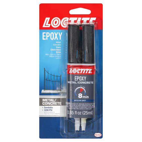 .85 Oz Loctite 1919325 Loctite Epoxy Metal/Concrete