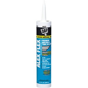 DAP 18542 10.1oz White Alex Flex Premium Molding & Trim Acrylic Sealant