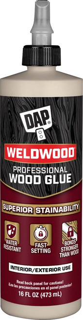 DAP 00481 16oz Weldwood Professional Wood Glue (12pk)