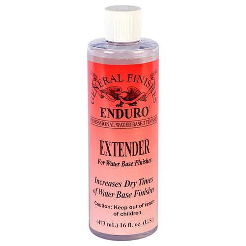 1 Pt General Finishes EXPT Clear Enduro Extender Increases Dry-time Water-Based Finishes