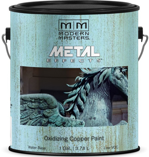 1 Gal Modern Masters ME149 Copper Metal Effects Reactive Metallic Paint