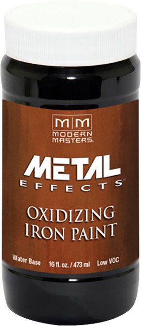 1 Pt Modern Masters ME208 Iron Metal Effects Reactive Metallic Paint