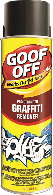 Goof Off FG673 16.oz VOC Graffiti Remover Spray - Non NMP Formula