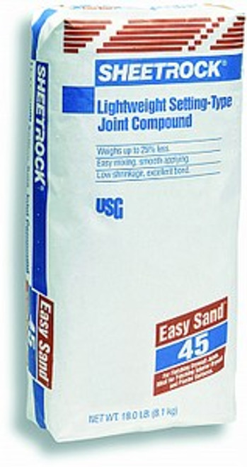 USG 384210060 18Lb Bag Easy Sand 45 Min Joint Compound Powder