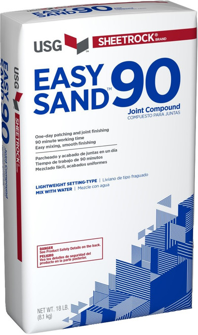 USG 384211060 18Lb Bag Easy Sand 90 Min Joint Compound Powder
