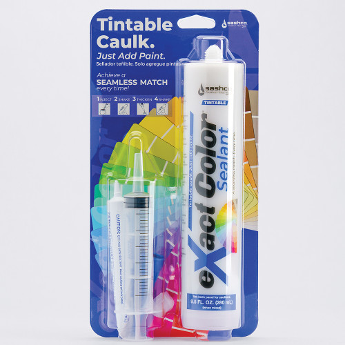 9.5 Oz Sashco 12010 eXact color High Performance Acrylic Latex Sealant