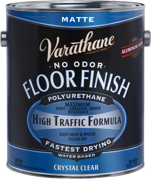 1 Gal Rust-Oleum 286820 Varathane Water-Based Interior Floor Polyurethane, Matte