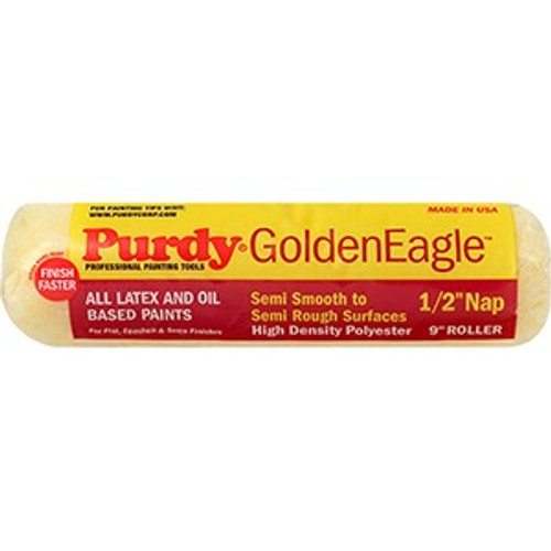 Purdy 144608093 9" x 1/2" Nap High Density Polyester Golden Eagle Roller Cover