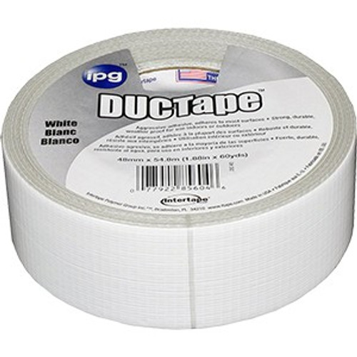 IPG 20C-W2 1.87" x 60yd White General Purpose Duct Tape