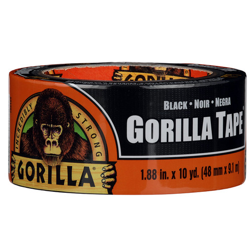 1.88" x 10 Yds Gorilla Glue 105462 Black Duct tape Duct tape