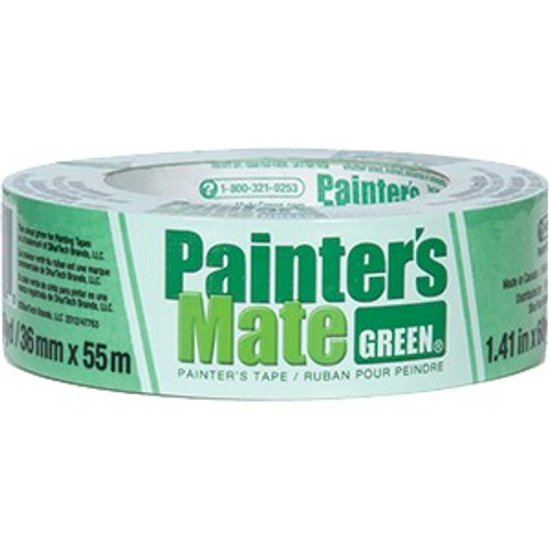Shurtape 671372 24mm x 55m (0.94" x 60yd) Painter's Mate Green Masking Tape