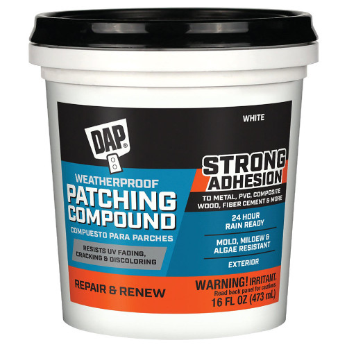 16 Oz Dap 18740 White Weatherproof Patching Compound