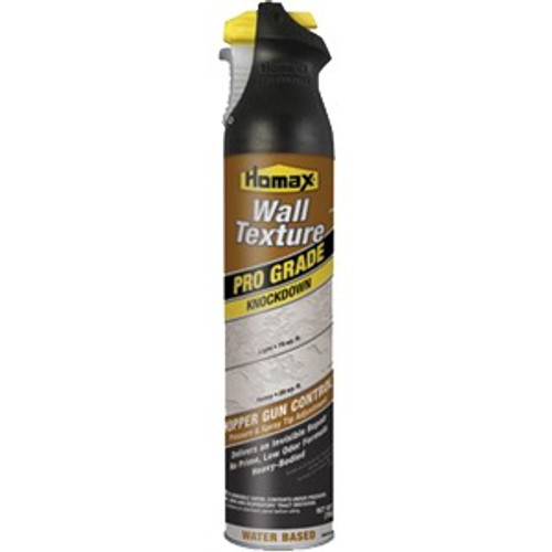 25 Oz Homax 4565 Aerosol Texture Pro Grade Pro Grade Water-Based Knockdown Wall Texture
