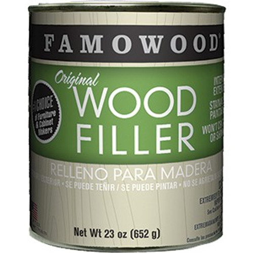 Famowood 36021122 pt Mahogany Original Solvent Based Wood Filler