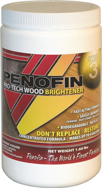 1.6 Lb Penofin FTECBQT Pro-Tech Step #3 - Wood Brightener