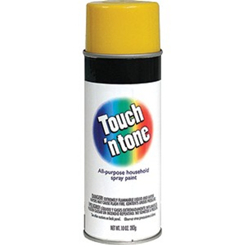 Derusto 55272830 12oz Canary Yellow Touch 'n Tone All Purpose Spray Paint