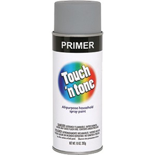 Derusto 55279830 12oz Gray Primer Touch 'n Tone All Purpose Spray Paint