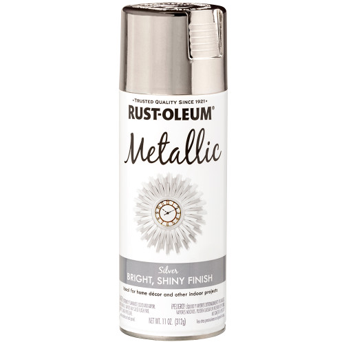 11 Oz Rust-Oleum 340648 Silver Specialty Metallic Spray Paint