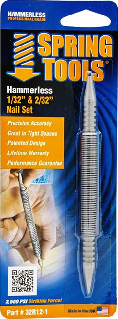 Noxon 32R12-1 Two Bit Snapper 1/32" x 2/32" Nail Set