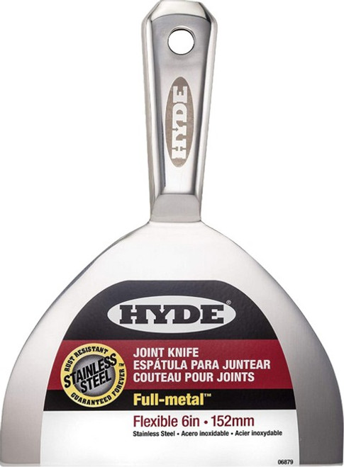 Hyde 06879 6" Flex All Stainless Steel Joint Knife HH