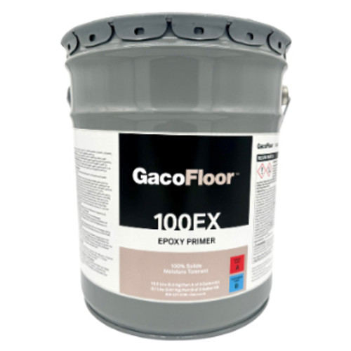 3 Gal Gaco GF100EX-3K Clear GacoFloor Moisture Tolerant, High Performance Epoxy Primer