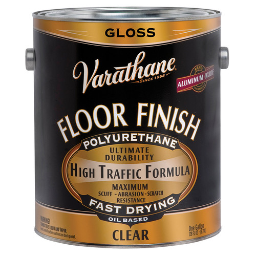 1 Gal Rust-Oleum 130031 Clear Varathane Oil-Based Interior High Traffic Floor Finish, Gloss