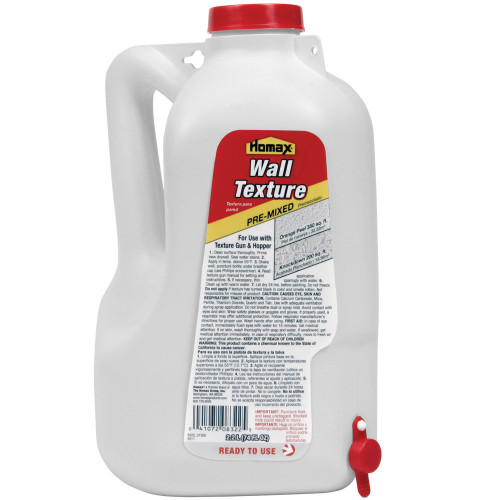 2.2L Homax 8322 Texture Interior Pre-Mixed Wall Texture Orange Peel Knockdown