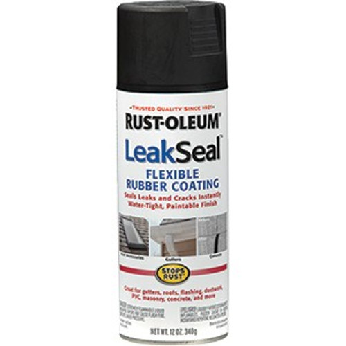 Rust-Oleum 265494 12 oz. Black Leakseal