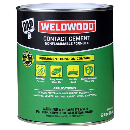 1 Qt Dap 25332 Weldwood Non-Flammable Contact Cement