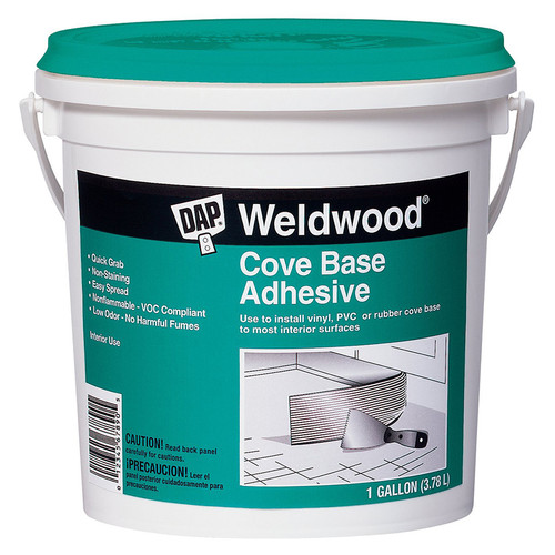 1 Gal Dap 25054 Weldwood Cove Base Adhesive