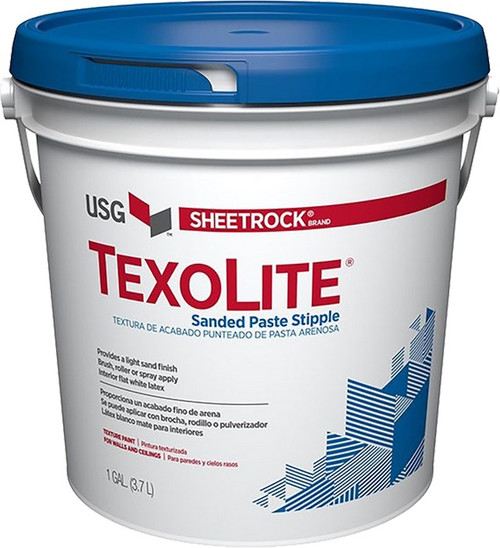USG 545600004 1gal Texolite Sanded Paste Stipple White