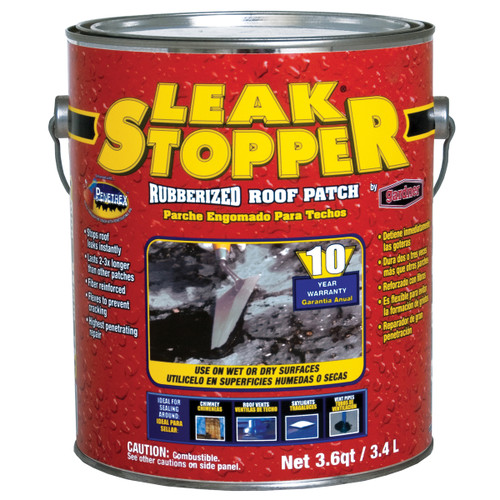 1 Gal Gardner-Gibson 311 Black Leak Stopper Rubberized Roof Patch