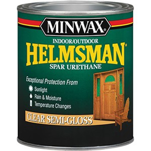 Minwax 63210 Qt Semi Gloss Helmsman Int/Ext Spar Urethane