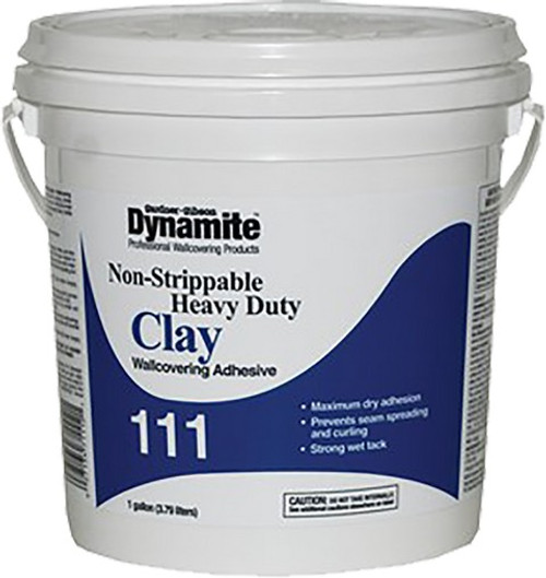 Roman 111 1gal Heavy Duty Clay Wallpaper Adhesive (Old Dynamite 7111-3-20)
