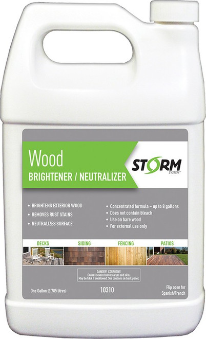 Storm 10310-1 1gal System Wood Brightener/Neutralizer