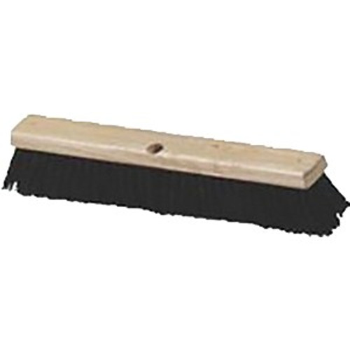 DQB 10623 24" Black Tampico Broom (No Handle)