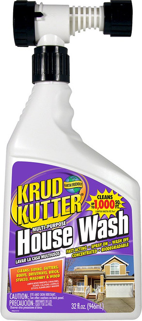 Krud Kutter HW32H4 32oz House Wash Hose End Spray