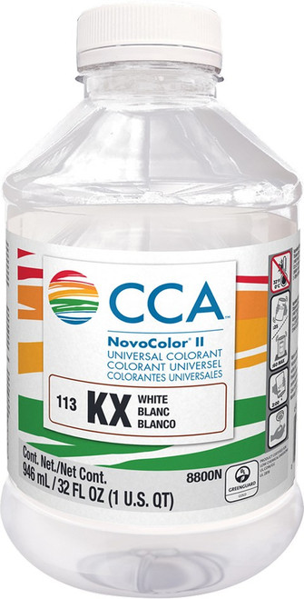 NovoColor 8800N qt White KX Low VOC Colorant