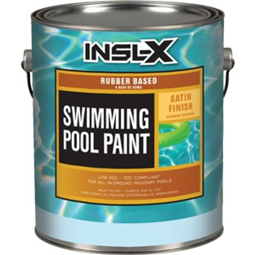 Insl-X RP2720092-01 1gal Black Pool Paint Rubber Based 340 VOC